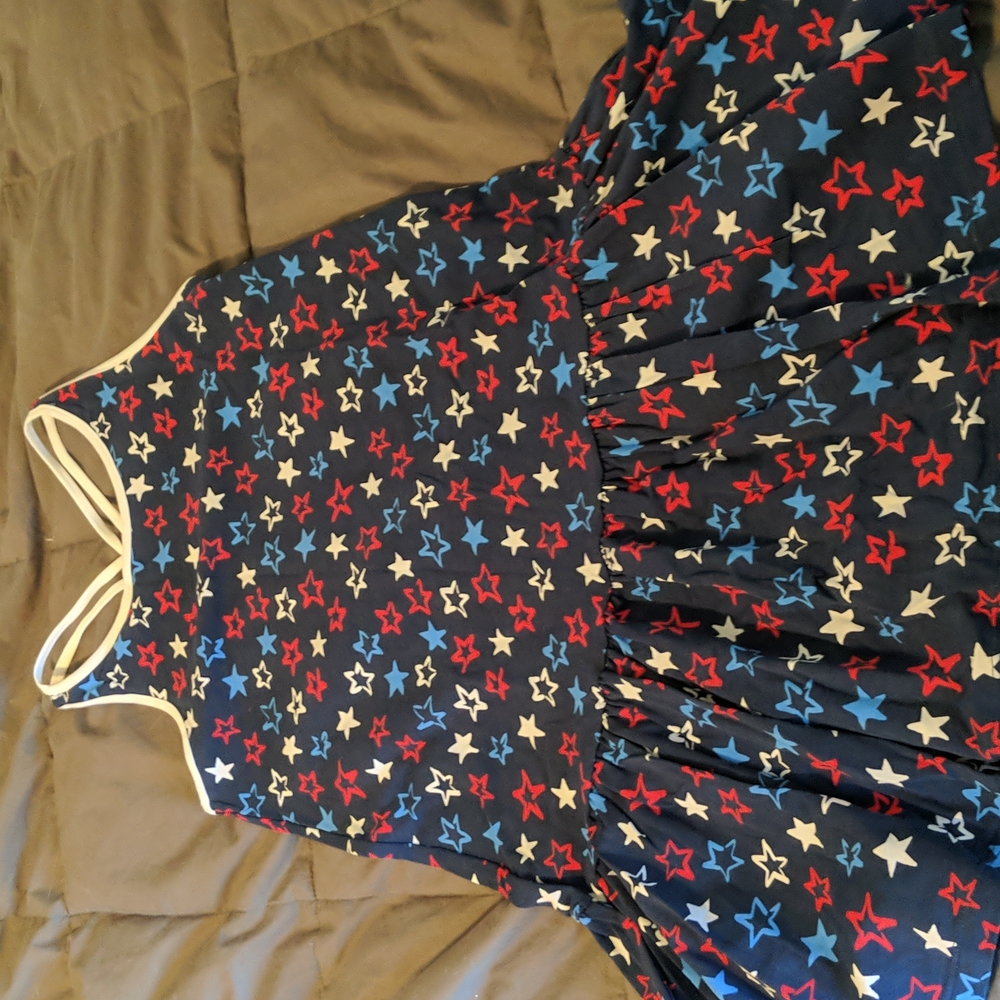 NWOT Lands End stretchy dress size small 7+/8+